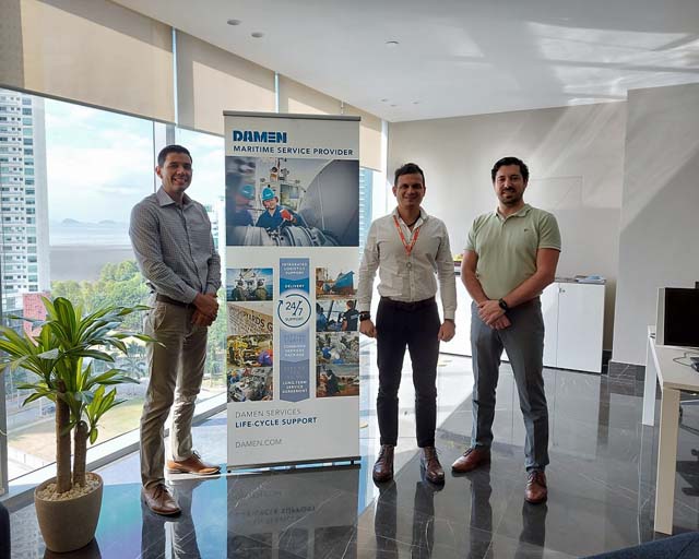 DAMEN ADDS PANAMA SERVICE FACILITY DAMEN ADDS PANAMA SERVICE FACILITY