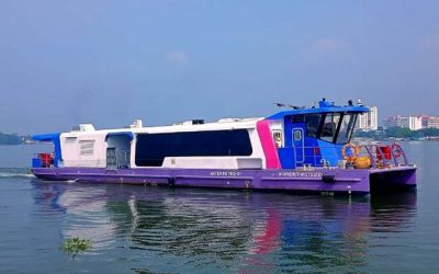 FIRST BATTERY HYBRID FERRY BUILT TO INDIAN REGISTER CLASS