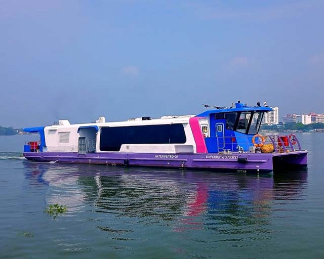 FIRST BATTERY HYBRID FERRY BUILT TO INDIAN REGISTER CLASS