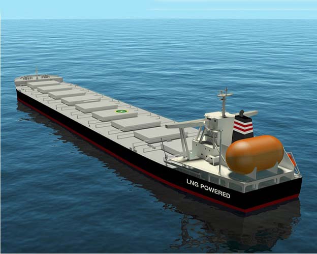 NYK TO ADD FOUR LNG-FUELLED BULKERS