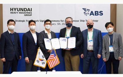 ABS TO WORK WITH HHI ON UNMANNED SHIP PROJECTS
