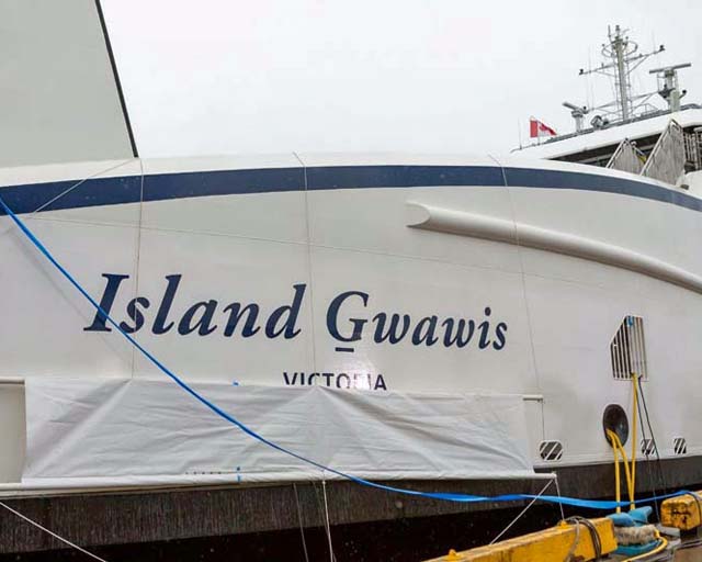 BC FERRIES NAMES LAST OF HYBRID VESSEL SERIES