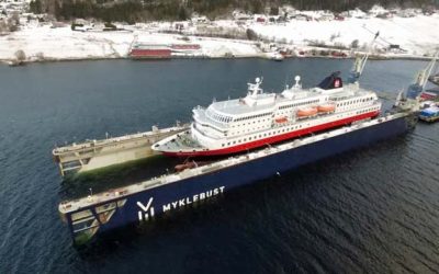 NORWEGIAN COASTAL EXPRESS UNDERGOES ‘EUROPE’S LARGEST ENVIRONMENTAL UPGRADE’