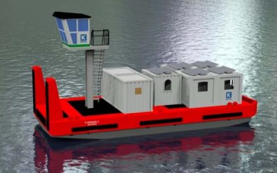 ZERO-EMISSION PUSHER TUG FOR DUTCH WATERWAYS