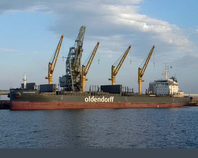 OLDENDORFF BUNKERS BIOFUEL FOR 15% EMISSION CUT OLDENDORFF BUNKERS BIOFUEL FOR 15% EMISSION CUT