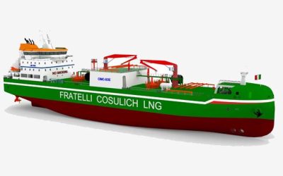 SCHOTTEL PROPULSION CHOSEN FOR ITALIAN LNG BUNKER VESSEL