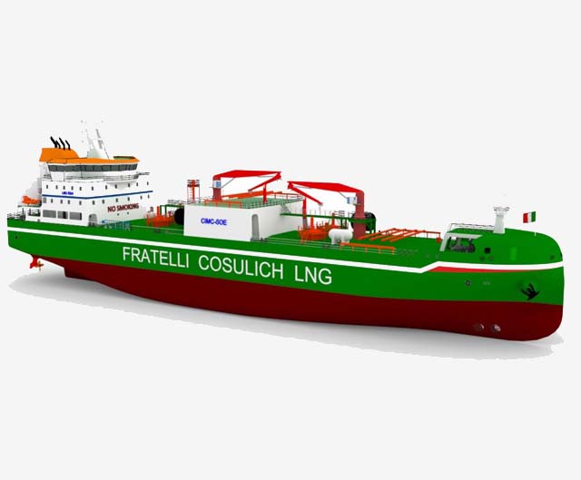 SCHOTTEL PROPULSION CHOSEN FOR ITALIAN LNG BUNKER VESSEL