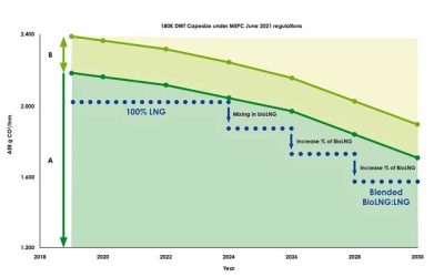 ANALYSIS SUGGESTS LNG BEATS OIL-BASED FUEL IN CII COMPLIANCE