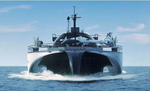 Power transfer vessel