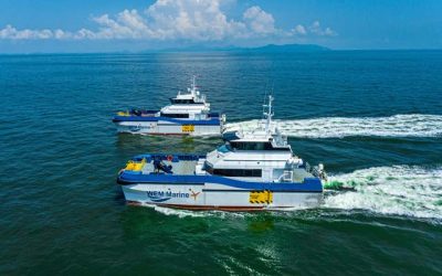 STRATEGIC MARINE DELIVERS TWO MORE CREW VESSELS TO WEM