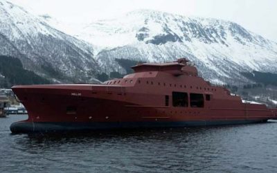 SECOND VARD NORWEGIAN COAST GUARD VESSEL ARRIVES FOR COMPLETION