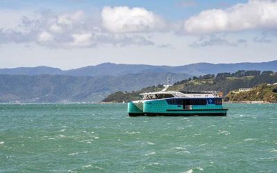ZERO-EMISSION FERRY BEGINS SERVICE DOWN UNDER