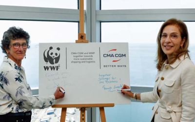CMA CGM PARTNERS WITH WWF FOR CLEANER OCEANS