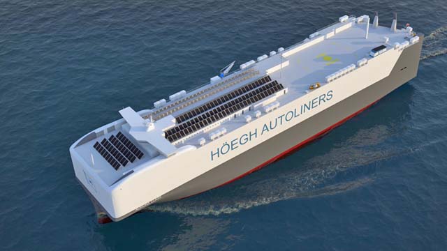 Hoegh Autoliners Aurora multi-fuel PCTC