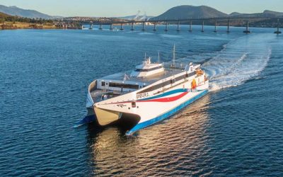 LATEST INCAT HIGH SPEED CAT EN ROUTE TO KOREA