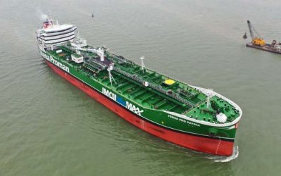 SEA TRIALS BEGIN FOR FIRST CHINA-BUILT METHANOL FUELLED TANKER