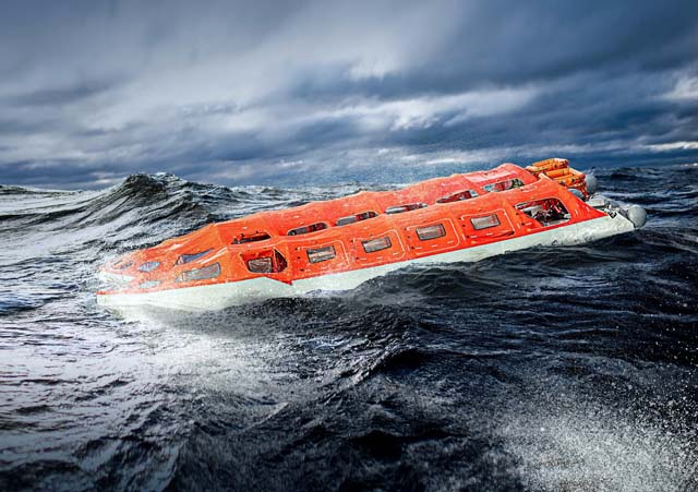 SEAHAVEN INFLATABLE LIFEBOAT TO BE INCORPORATED INTO CRUISESHIP DESIGN