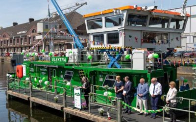 FIRST EMISSION-FREE PUSHBOAT NAMED IN GERMANY