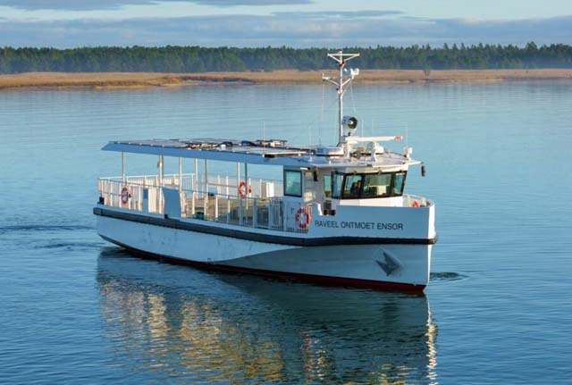 Belgium hybrid electric ferry