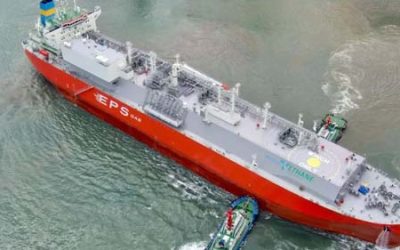 EPS TAKES DELIVERY OF FIRST ETHANE-FUELLED TANKER