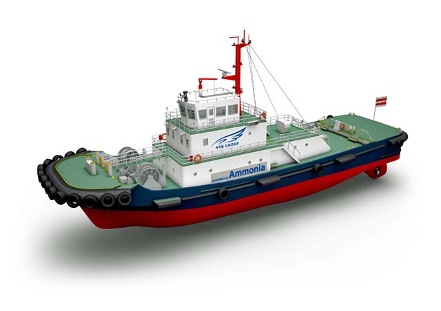 Ammonia fuel tug for Yokohama