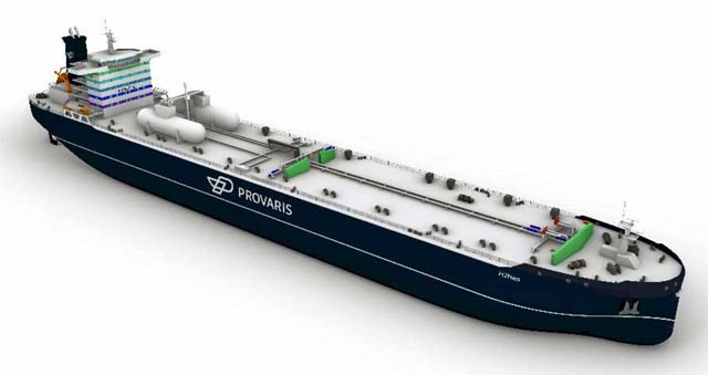 Provaris hydrohen tanker