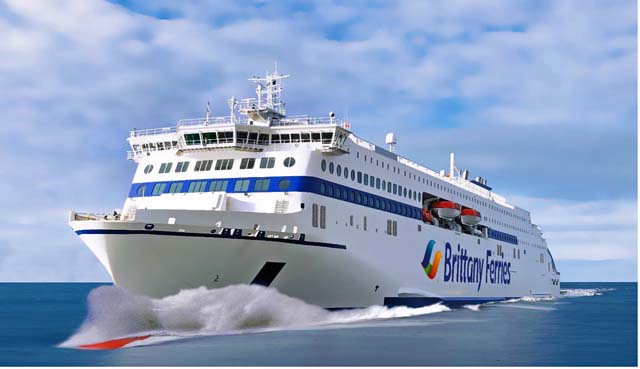 Brittany Ferries hybrid ro-pax
