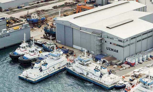 Uzmar shipyard
