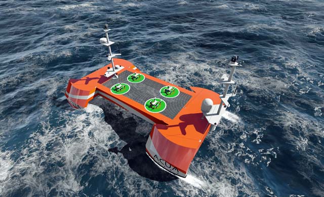 Acua hydrogen autonomous vessel