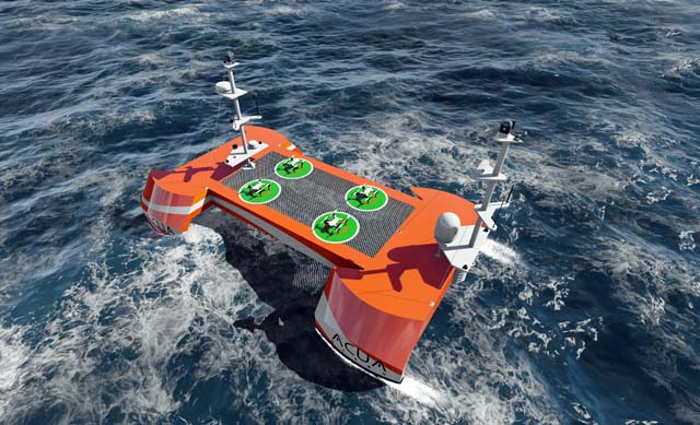 acua-h2 Acua hydrogen autonomous vessel