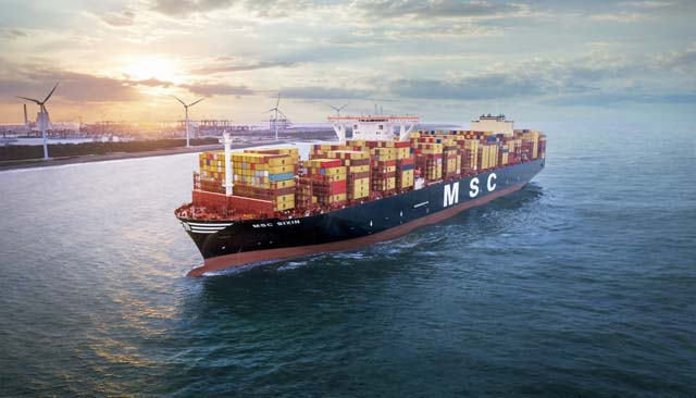 msc-ship MSC container ship