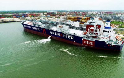 SECOND OF LARGE ETHANE CARRIER CLASS NAMED IN HOUSTON