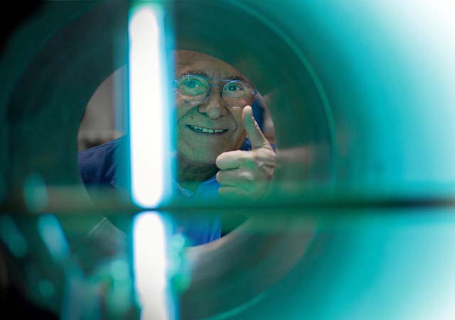 Thumbs up from Bio-UV chairman