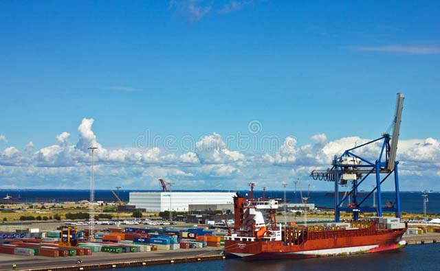 Copenhagen container port