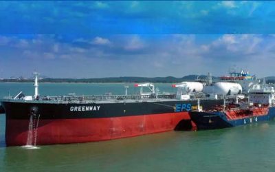 EPS DUAL-FUEL LNG SUEZMAX COMPLETES FIRST BUNKERING