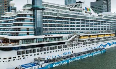 CRUISE SHIP TRIES OUT SUSTAINABLE BIOFUEL