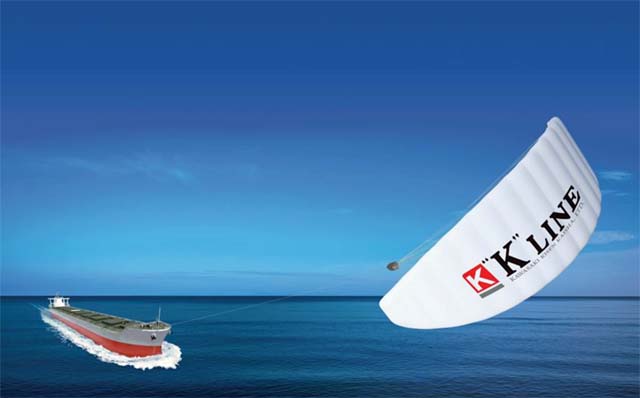 kline-kite Seawing by Airsea, on K Line bulker