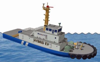BATTERY TUGBOAT TO BE BUILT IN JAPAN