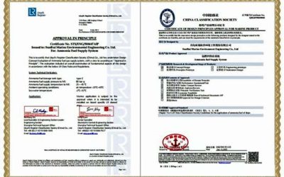 AiP FOR CHINESE AMMONIA FUEL SUPPLY SYSTEM