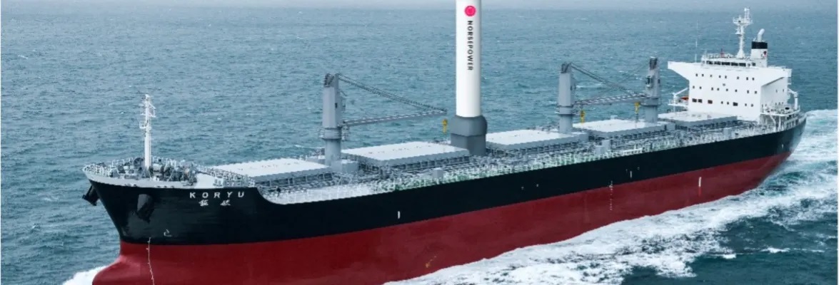 Koryu bulk carrier Norsepower