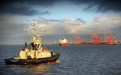 TUG OPERATOR SLOWS DOWN FOR CO2 REDUCTION