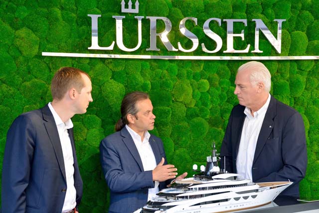 Luerssen and Rolls-Royce methanol yacht power