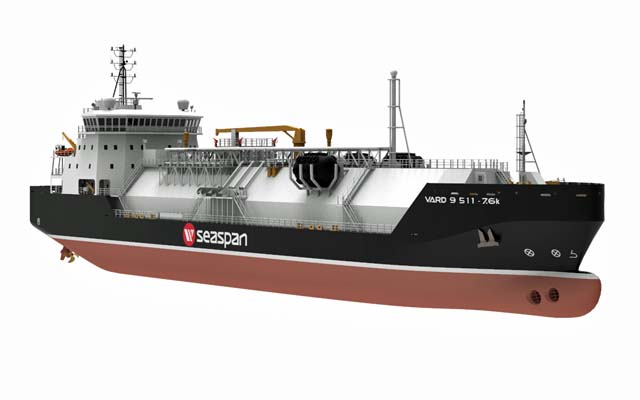 Seaspan LNG bunker ship