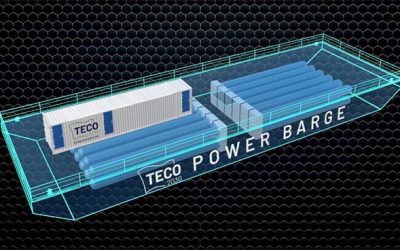 TECO 2030 LAUNCHES SHORE POWER BARGE CONCEPT