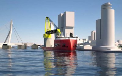 ULSTEIN OFFERS 8000t INSTALLATION VESSEL FOR LARGER WIND FARMS