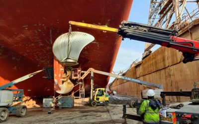 PROPELLER BLADE UPGRADE CUTS FERRY FUEL CONSUMPTION AND EMISSIONS