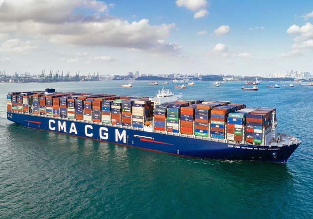 CMA CGM container shipi