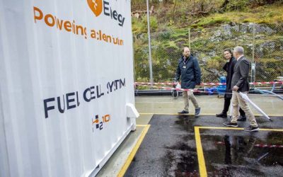 CORVUS OPENS FUEL CELL TEST AREA