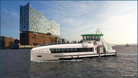 danfoss-hamburg Electric ferrry Hadag