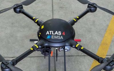 EMSA DRONE TO MONITOR EMISSIONS AROUND MARSEILLE